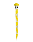 Mushroom Dab Glass Tool in yellow