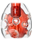 Oval Sphere Glass Dab Rig W/ Opal Triseed Perc