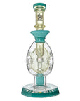 Oval Sphere Glass Dab Rig W/ Opal Triseed Perc
