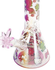 Party Kitty Electroplated Beaker Glass Water Pipe