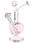 Pink Heart Water Pipe for two person