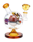 Playful Creatures Ball Glass Water Pipe