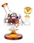 Playful Creatures Ball Glass Water Pipe