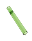 Pocket Dart Colored Glass One-Hitter Bat in green color