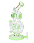 Preemo 10" Double Drum Bubbler Bong