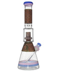 Premium 15" Etched Beaker Bong Bundle