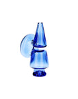 Pulsar Double Chamber Glass Mouthpiece Attachment for Puffco Pivot Blue