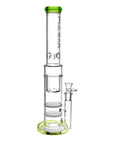 Pulsar Double Honeycomb Perc Bong 17"