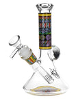 Pulsar Mosaic Bart Wag Glass Beaker Bong