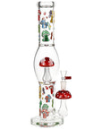 Pulsar Shroom Shenanigans Glass Water Pipe