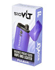 Pulsar VLT 510 battery vaporizer in purple with retail packaging box
