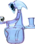 Purple Cloaked Voyager Dab Rig on white background