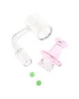 Pink Quartz Spinner Banger Set