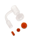 Amber Quartz Terp Slurper Banger Set