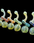 Various colors of Rake Bubb Fumed Sherlock Bubbler