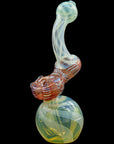 Rake Bubb Fumed Sherlock Bubbler in Ruby Red