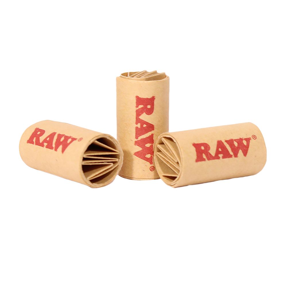 raw cigarette tips RAW Black Extra Wide Pre-Rolled Tips