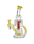 Recycling Arch Glass Rig in lemon candy glass