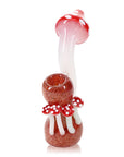Mushroom Silver-Fumed Sherlock Bubbler 6″ - inhalco