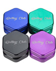 Rolling Club 2.5" 2 Piece Herb Grinder - INHALCO