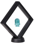 Round Tip Glass Mouthpeice Attachment for Puffco Pivot with Display Stand
