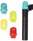 Round Tip Glass Mouthpeice Attachment for Puffco Pivot w/ Display Stand