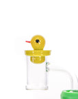 Side view of the Rubber Ducky Dab Carb Cap