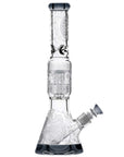 Sandblasted Sol Perc Flower Beaker Bong