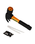 SeshGear Aluminum Hammer Hand Pipe Contents - INHALCO