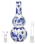 SeshGear Chinese Vase Ceramic Water Pipe -INHALCO