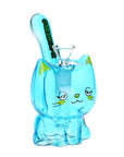 SeshGear Kitty Cat Glass Water Pipe INHALCO