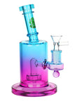 SeshGear Ombre Glass Water Pipe Blue-to-Pink
