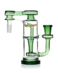 Showerhead Perc Ash Catcher Recycler in green