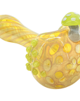Close-up of mushroom head on Shrooming Color-Changing Mushroom Spoon Pipe