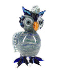 Silver-Fumed Stemless GoG Owl Bong - inhalco