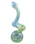 "Silver Sherlock" Fumed Sherlock Pipe Bubbler