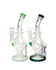 9.5" SOUL 2-in-1 Double Glass Sphere Recycler