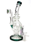 9.5" SOUL 2-in-1 Double Glass Sphere Recycler