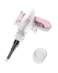 Ray-Gun Glass Nectar Collector Straw Kit Pink