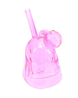Space Cadet Glass Trooper Oil Burner Water Bubbler in Pink