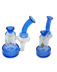 Space Vortex Recycler Bong in blue color