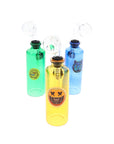Sticker Pop Colored Glass Bottle Oil Burner Rig