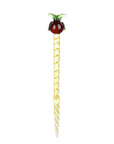 Striped Fruit Glass Dab Tool