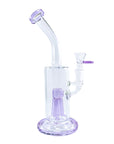 Triple Legged Perc Dab Rig in purple with stable base