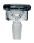 Close-up of 14mm glass bowl included with Tyson Upper Cut Bubbler