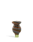 US Colored Micro Heady Carb Cap with Stripes