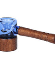 Wood Hammer Hand Pipe – back view