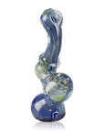 worked fritted bubbler hand pipe - inhalco