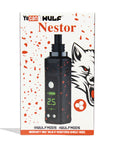 Wulf Mods Nestor Portable Concentrate Vaporizer packaging on a white background