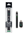 Ooze Slim Twist 510 Thread 320 mAh CBD Vape Pen Battery + USB Charger
